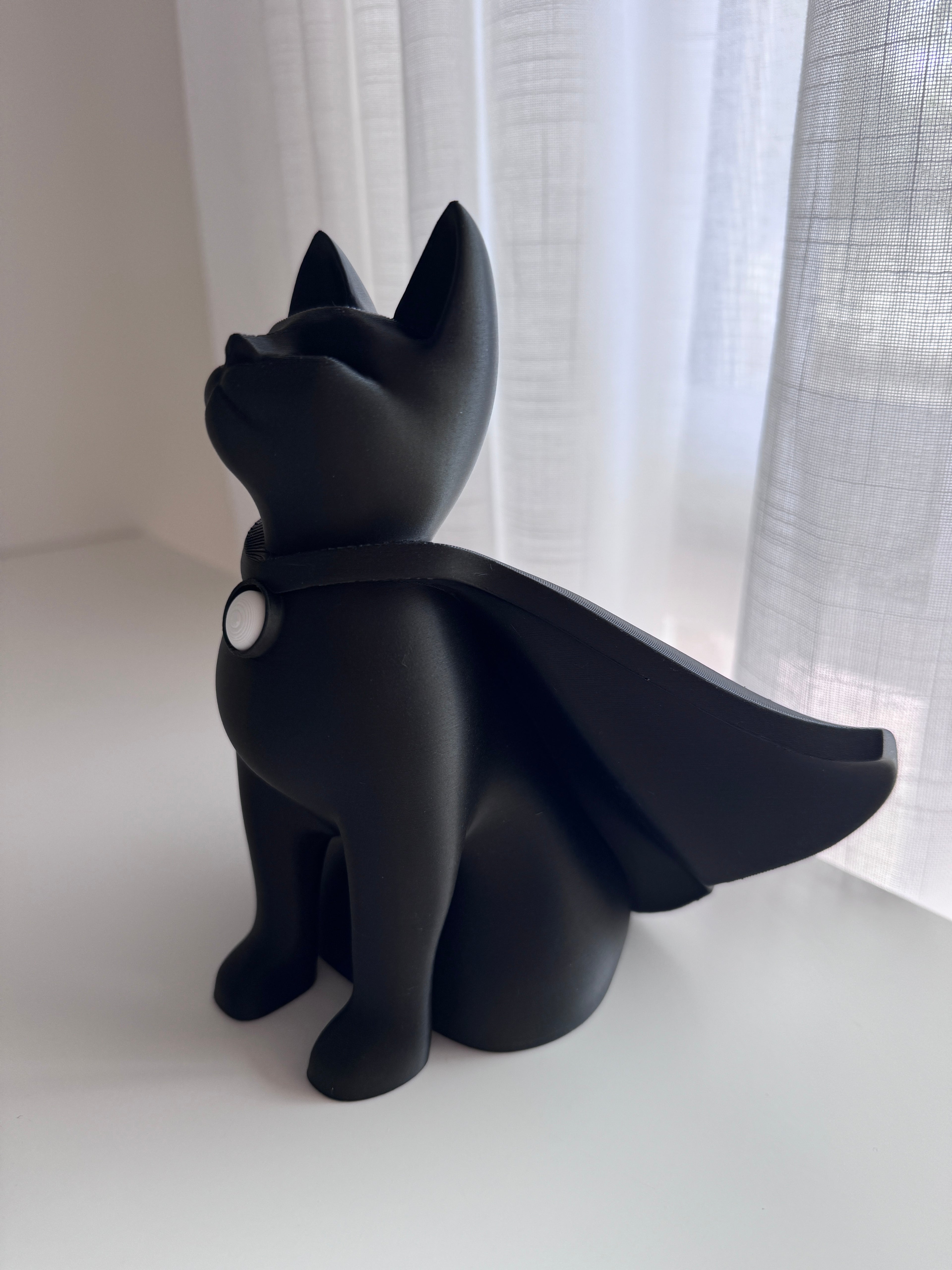 Superhero Cat Sculpture Figurine