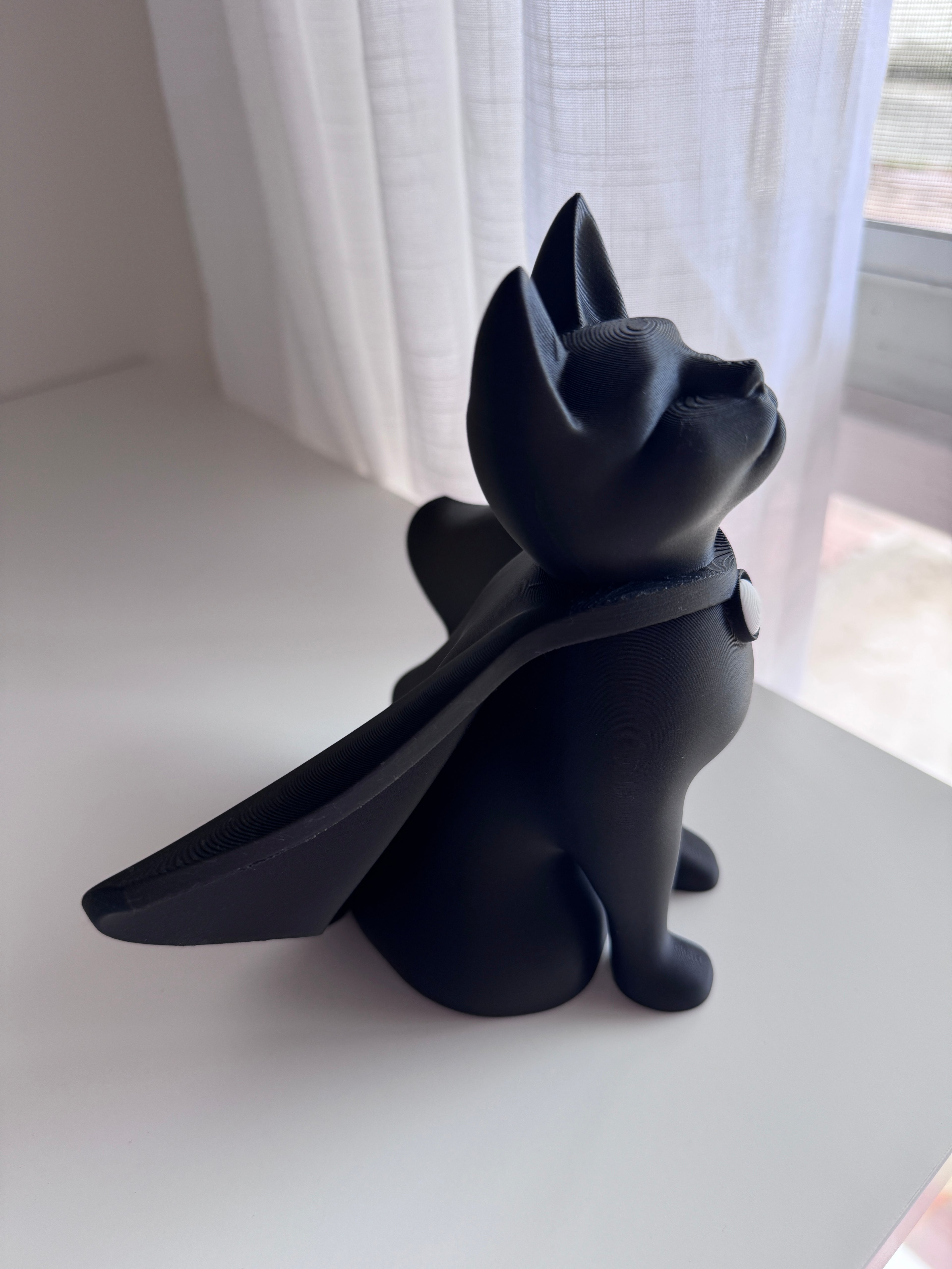 Superhero Cat Sculpture Figurine