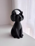 Groove Cat Sculpture Figurine