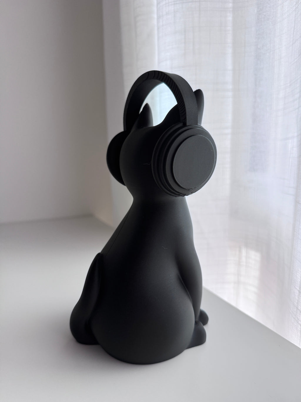Groove Cat Sculpture Figurine