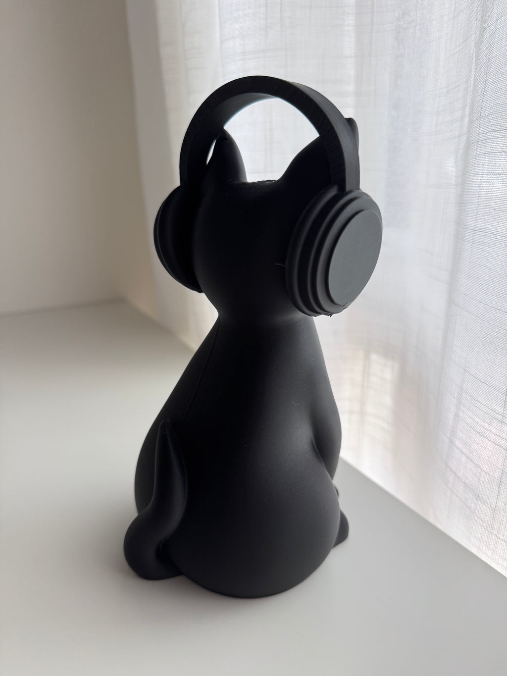 Groove Cat Sculpture Figurine