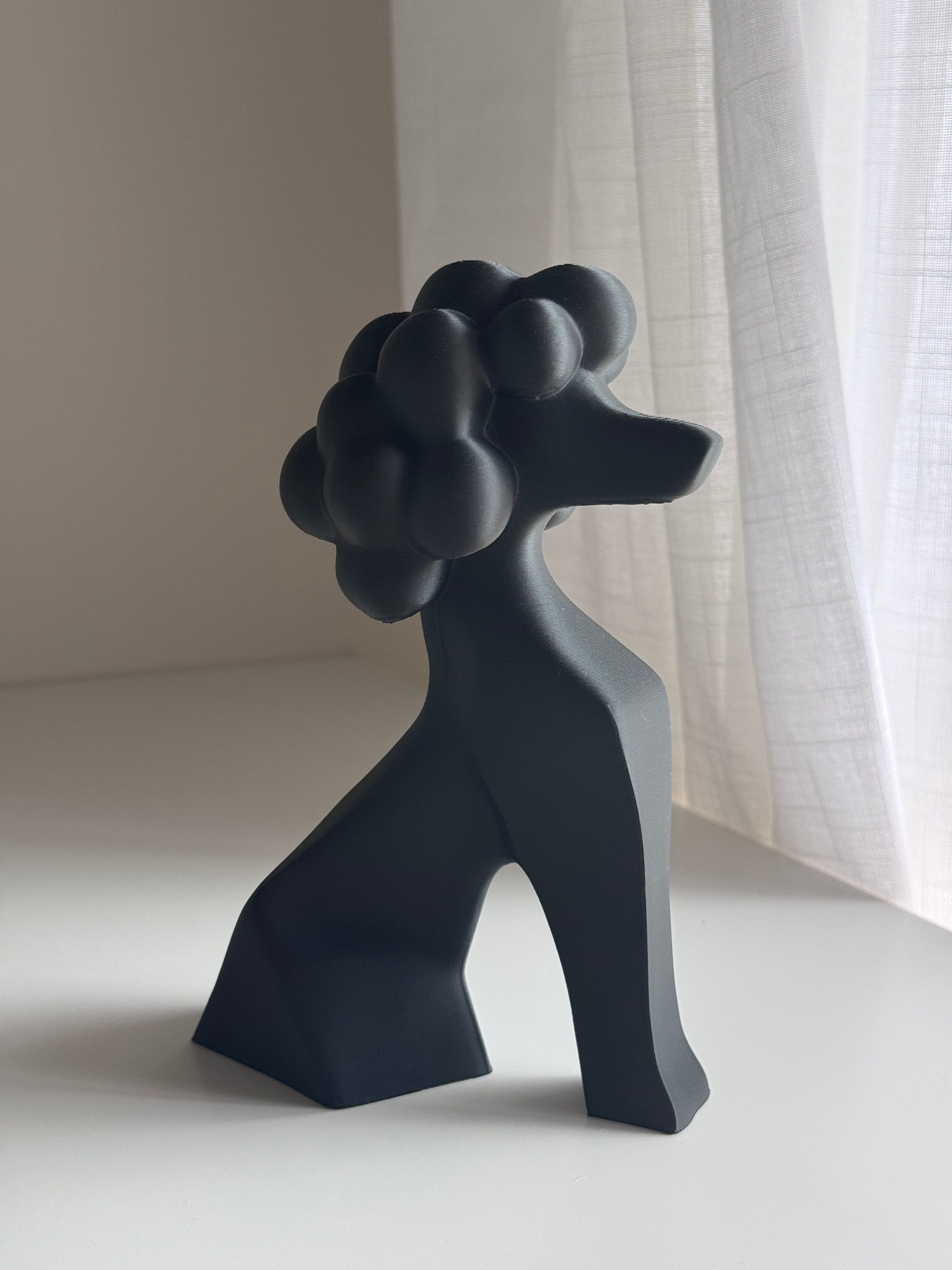 Poodle Dog Figurine