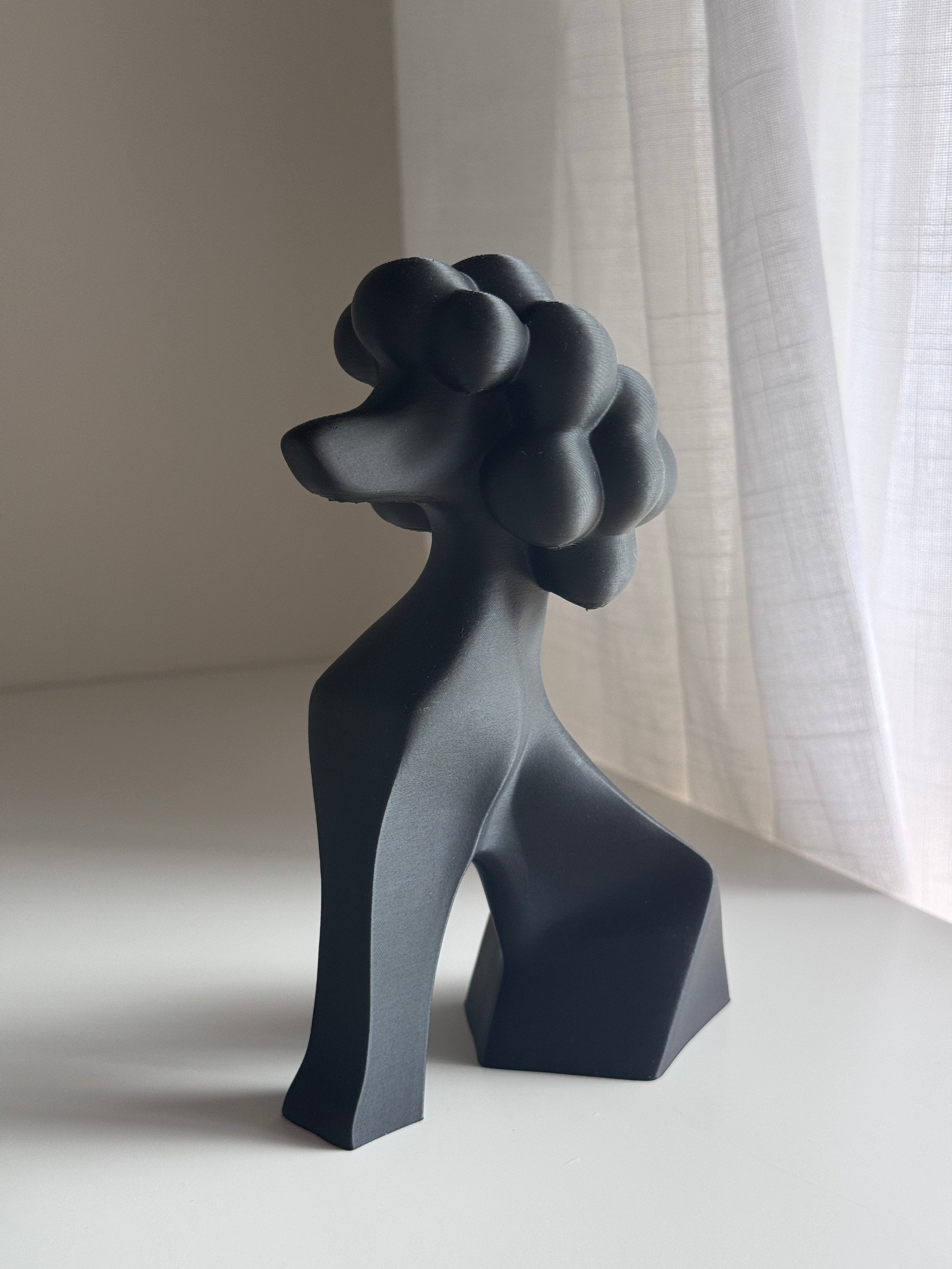 Poodle Dog Figurine